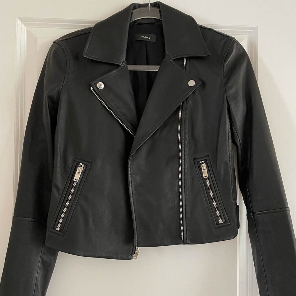 Theory Moto Leather Jacket